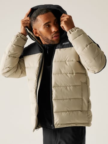 Regatta Doorgestikte jas "Aldthorn" beige/zwart