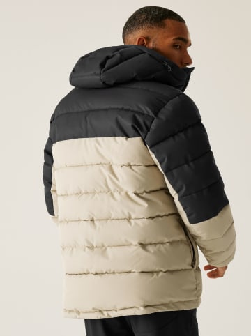 Regatta Doorgestikte jas "Aldthorn" beige/zwart