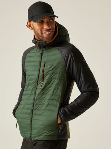 Regatta Tussenjas "Rowak" zwart/kaki