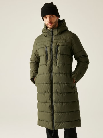 Regatta Doorgestikte mantel "Mottere" olijfgroen