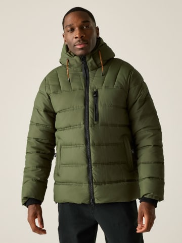 Regatta Doorgestikte jas "Leeshaw" olijfgroen