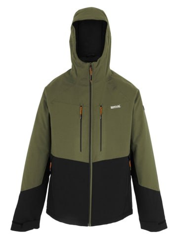 Regatta Kurtka przejściowa "Highton Stretch" w kolorze oliwkowo-czarnym