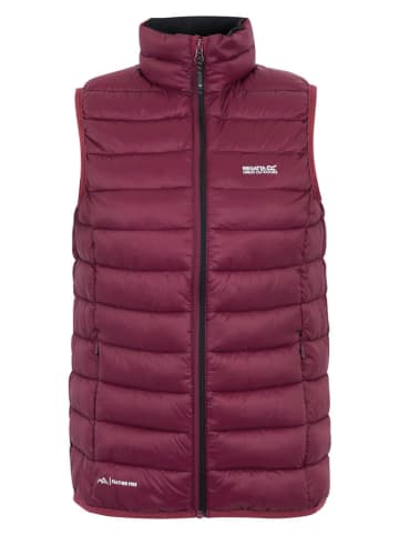 Regatta Kamizelka pikowana "Marizion" w kolorze jagodowym