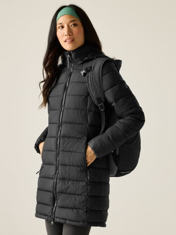 Regatta Doorgestikte mantel "Starler" zwart