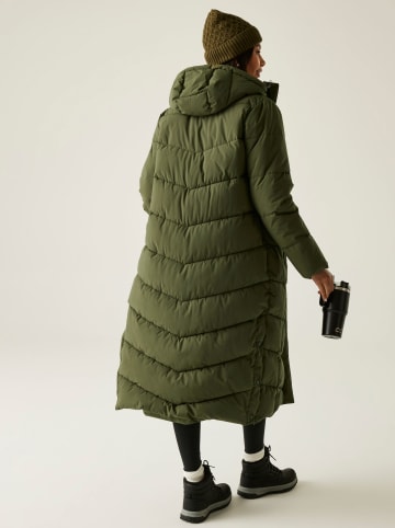 Regatta Doorgestikte mantel "Eloria" kaki