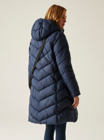 Regatta Doorgestikte mantel "Anita" donkerblauw