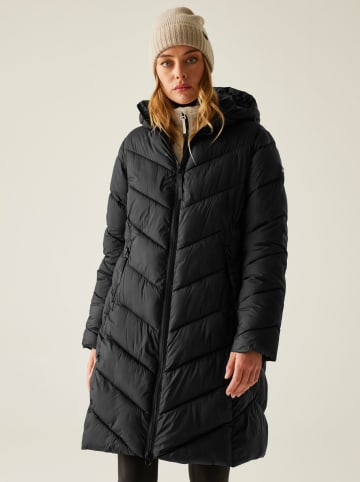 Regatta Doorgestikte mantel "Anita" zwart