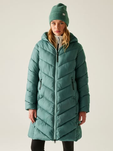 Regatta Doorgestikte mantel "Anita" groen