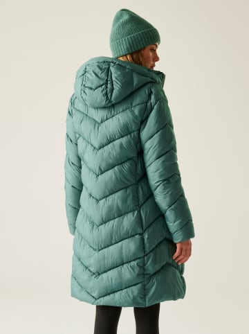 Regatta Doorgestikte mantel "Anita" groen