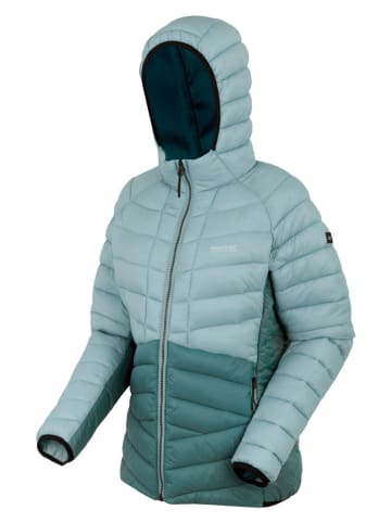 Regatta Kurtka pikowana "Dalent" w kolorze miętowo-zielonym