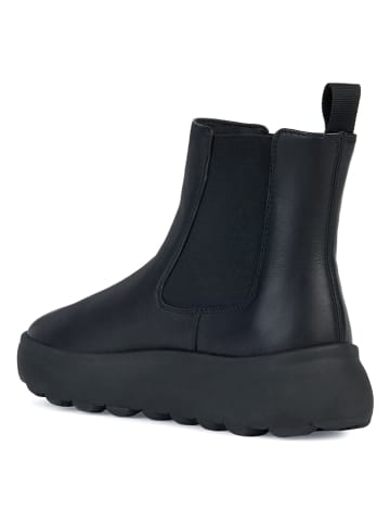 Geox Skórzane sztyblety "Spherica Ec4.1" w kolorze czarnym