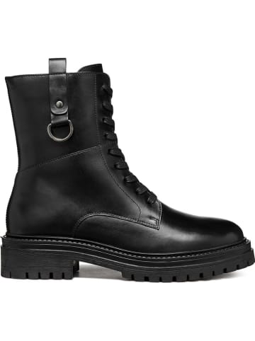 Geox Leren boots "Iridea" zwart