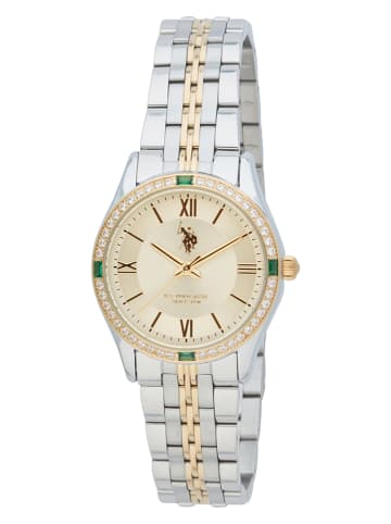 U.S. Polo Assn. Quarzuhr in Silver/ Gold