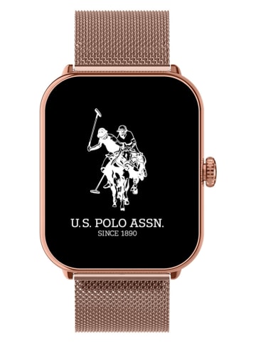 U.S. Polo Assn. Smartwatch roségoudkleurig