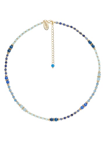 U.S. Polo Assn. Vergulde ketting met edelstenen - (L)36 cm