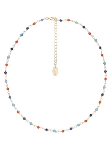 U.S. Polo Assn. Vergulde ketting met edelstenen - (L)36,5 cm