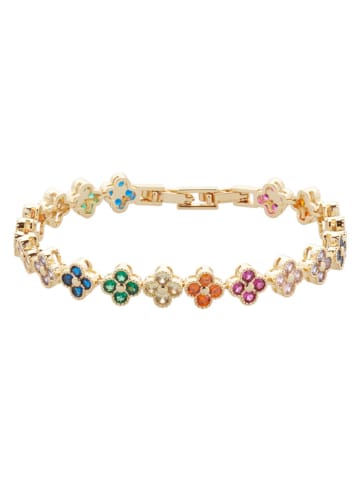 U.S. Polo Assn. Vergulde armband met kristallen