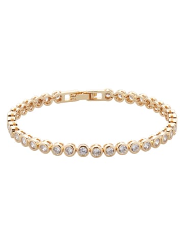 U.S. Polo Assn. Vergold. Armkette mit Kristallen