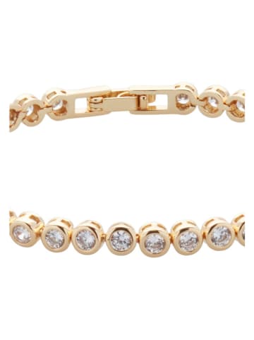 U.S. Polo Assn. Vergold. Armkette mit Kristallen