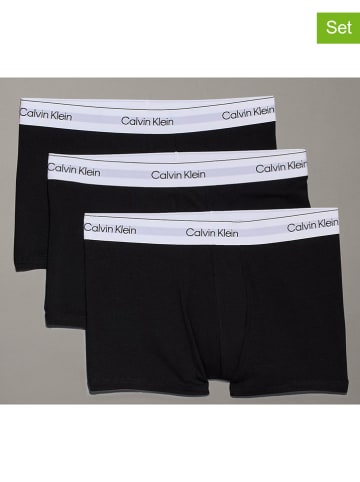CALVIN KLEIN UNDERWEAR 3er-Set: Boxershorts in Schwarz