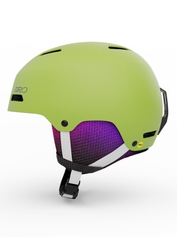 Giro Kask narciarski "Crue" w kolorze limonkowym