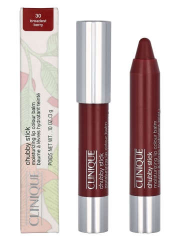 Clinique Lippenbalsem "Chubby Stick Moisturizing - #30 Broadest Berry", 3 g