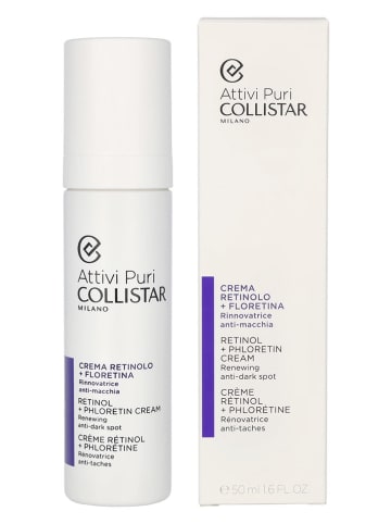 Collistar Krem do twarzy "Attivi Puri Retinol + Phlorentin" - 50 ml