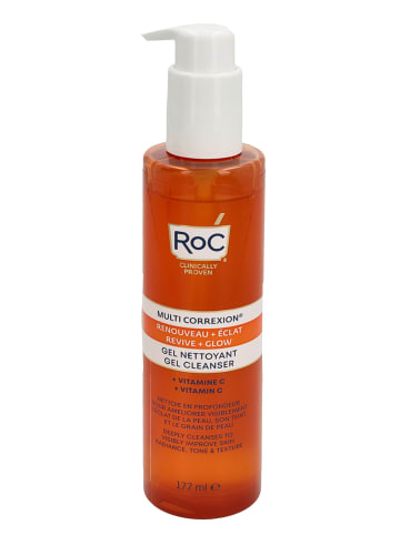 RoC Żel oczyszczający do twarzy "Multi Correxion Revive & Glow Vitamin C" - 177 ml