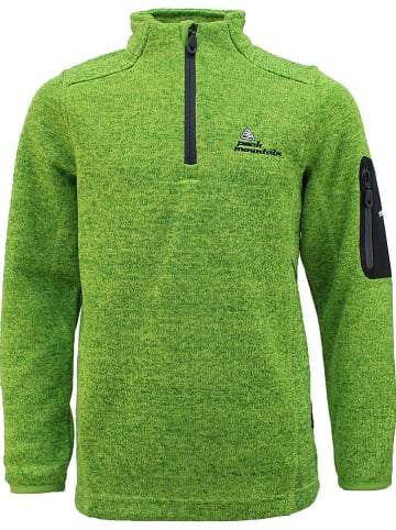 Peak Mountain Fleecepullover in Grün