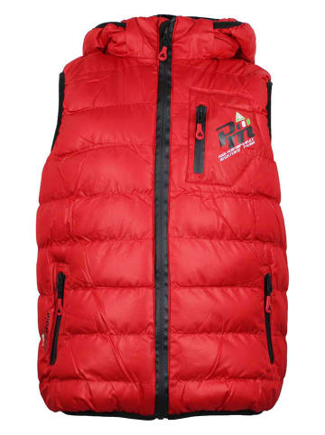 Peak Mountain Kamizelka pikowana w kolorze czerwonym