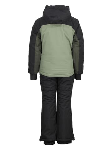Peak Mountain 2tlg. Ski-/ Snowboardoutfit in Anthrazit/ Khaki