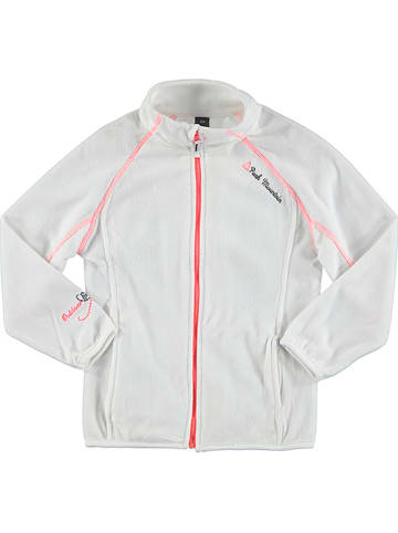 Peak Mountain Fleecejacke "Fafone" in Weiß