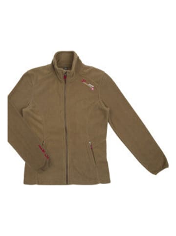 Peak Mountain Fleece vest lichtbruin