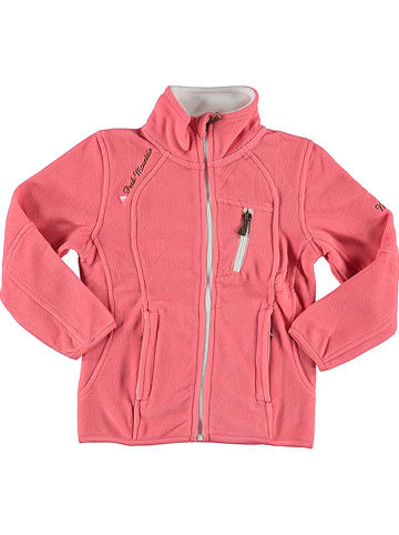 Peak Mountain Fleece vest lichtroze/wit