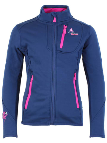 Peak Mountain Fleecejacke in Blau