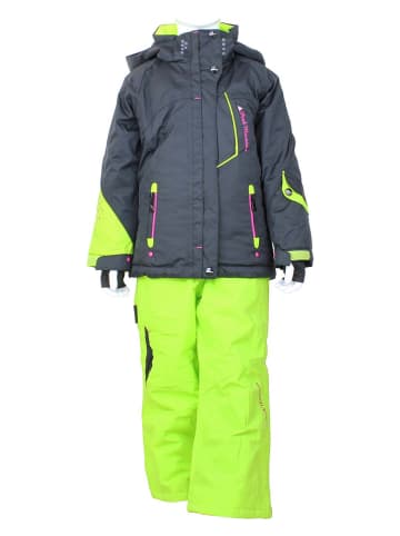 Peak Mountain 2-częściowy zestaw narciarski w kolorze zielonym