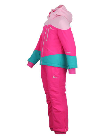Peak Mountain 2tlg. Ski-/ Snowboardoutfit in Pink/ Hellblau