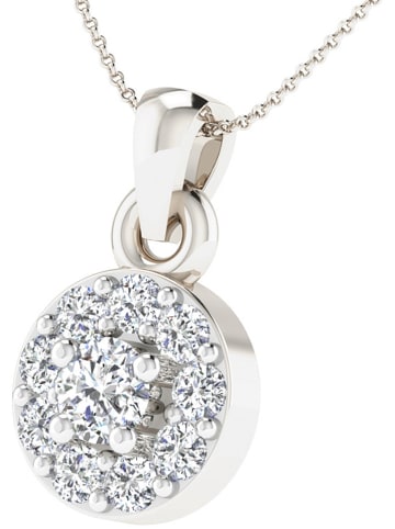 Vittoria Jewels Weißgold-Anhänger mit Diamanten