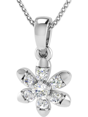 Vittoria Jewels Witgouden hanger met diamanten