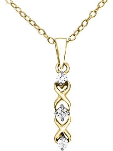 Vittoria Jewels Gouden hanger met diamanten