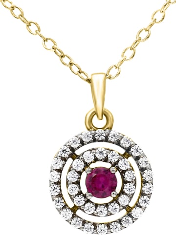 Vittoria Jewels Gouden hanger met diamanten