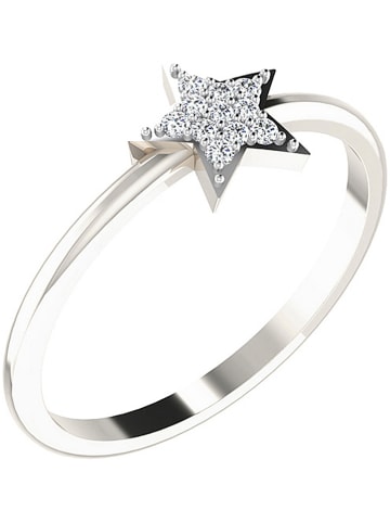 Vittoria Jewels Złoty pierścionek z diamentami