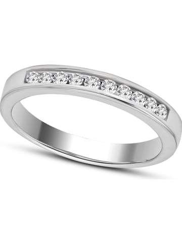 Vittoria Jewels Witgouden ring met diamanten