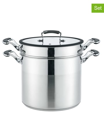 Laguiole 4-delige kookgereiset zilverkleurig