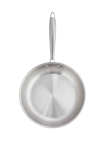 Laguiole Patelnia "Poèle" w kolorze srebrnym - Ø 24 cm