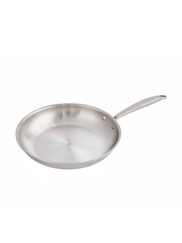 Laguiole Patelnia "Poèle" w kolorze srebrnym - Ø 28 cm