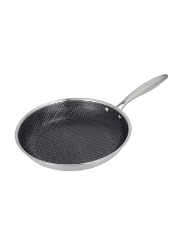 Laguiole Pan "Black Steel" zilverkleurig - Ø 28 cm