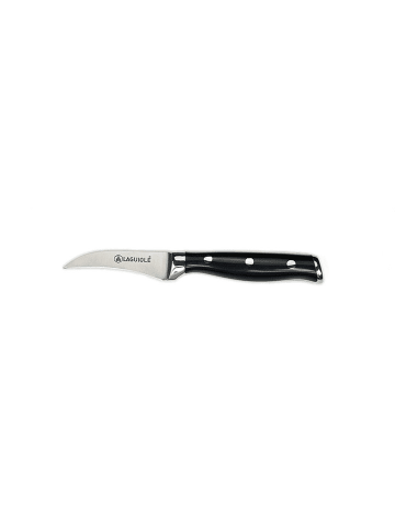 Laguiole Schälmesser "Essentials" in Schwarz - (H)19,5 cm
