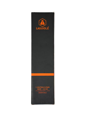 Laguiole Brotmesser "Essentials" in Schwarz - (H)33,5 cm