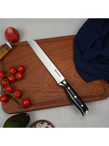 Laguiole Broodmes "Essentials" zwart - (H)33,5 cm